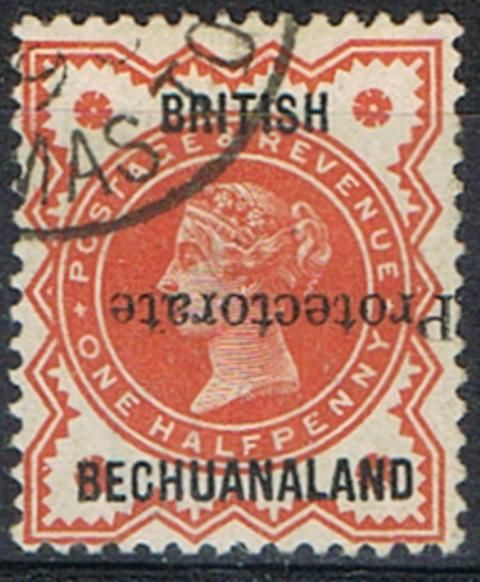 Image of Bechuanaland - Bechuanaland Protectorate SG 54a FU British Commonwealth Stamp